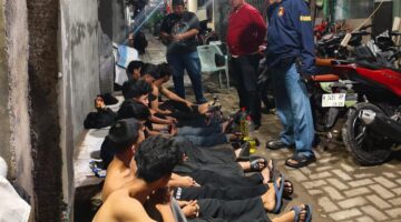 Polsek Semarang Utara Amankan 8 Pemuda Terkait Tawuran Viral dan Penyaderaan di Kebonharjo