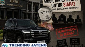 Pengadaan Mobil Dinas Land Cruiser Pimpinan DPRD Jateng Jadi Sorotan