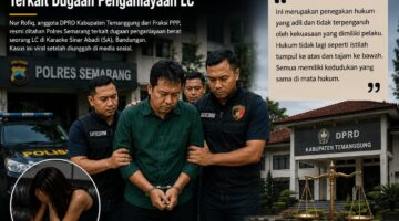 “Polres Semarang Tahan Oknum DPRD Temanggung dalam Kasus Dugaan Kekerasan LC di Bandungan”