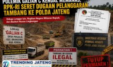 Polemik Galian C Kendal Memanas, RPK-RI Seret Dugaan Pelanggaran Tambang ke Polda Jateng