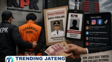 Oknum Polisi Perbantuan di KPK Terseret Kasus Dugaan Pemerasan Bupati Pemalang
