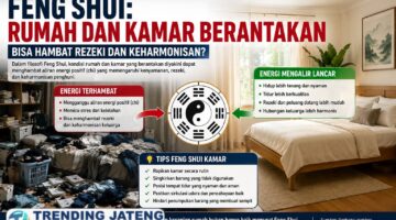 Rumah dan Kamar Berantakan Menurut Feng Shui: Benarkah Bisa Menghambat Rezeki dan Keharmonisan?
