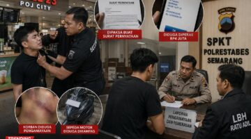 Diduga Jadi Korban Penganiayaan dan Pemerasan, Karyawan Mall 23 POJ City Semarang Tempuh Jalur Hukum