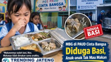 MBG di PAUD Cinta Bangsa Mijen Diduga Basi, Menjadi Sorotan Orang Tua Murid