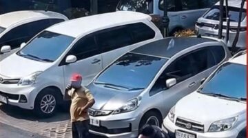 Parkiran Rumah Sakit Jadi Sasaran? Aksi DC “Gosok Noken” di RSWN Semarang Terekam Kamera!